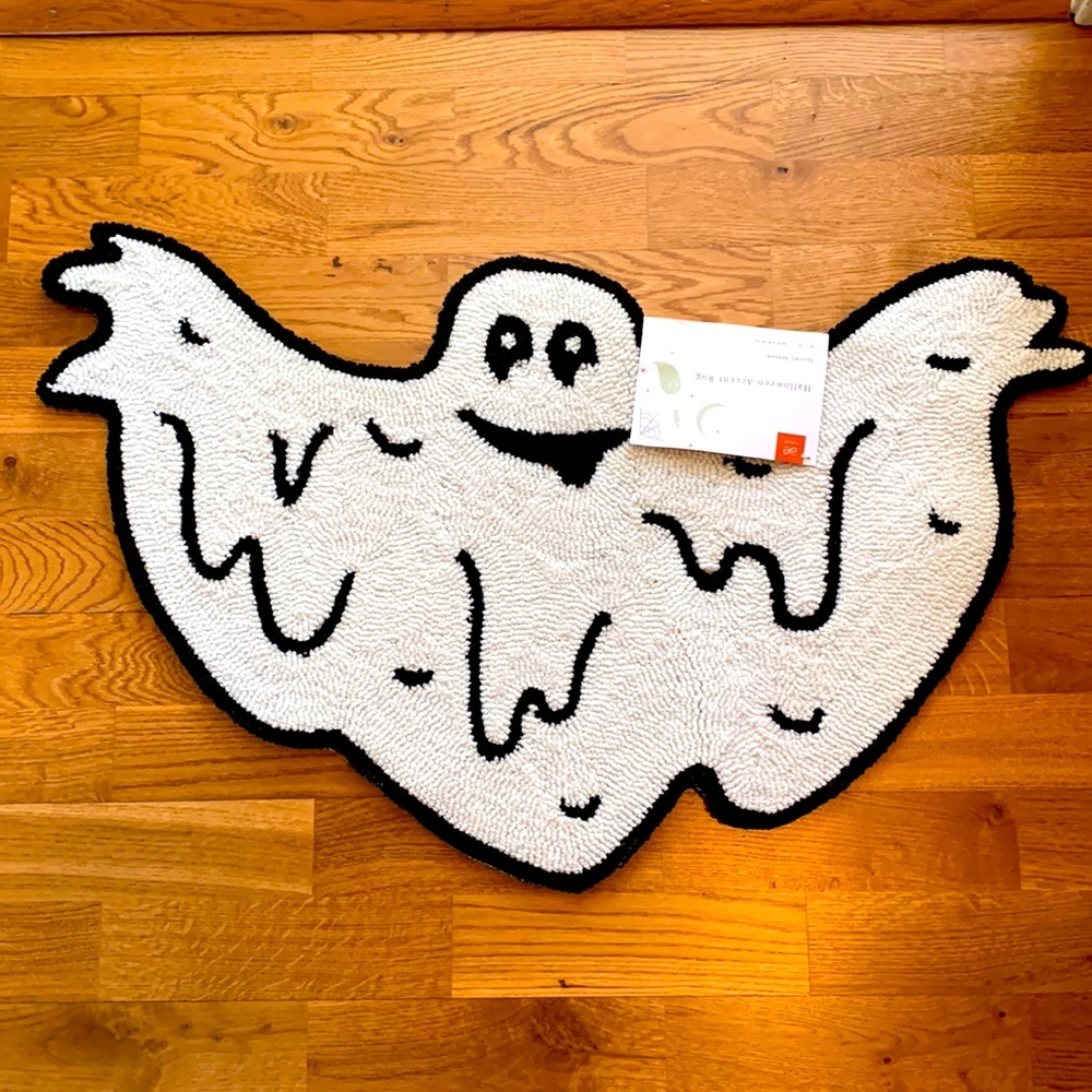 Loloi Ghost Boo Area Rug Halloween New with tags